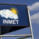 Fim de semana chuvoso e temporais no Sul, alerta Inmet
