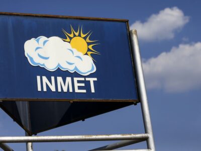 Fim de semana chuvoso e temporais no Sul, alerta Inmet