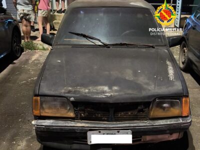 Preso ao tentar furtar carro com guincho no Núcleo Bandeirante