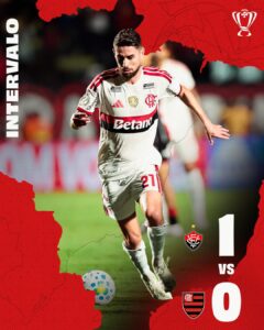 Vitória vence Flamengo no Barradão e avança na Copa do Brasil