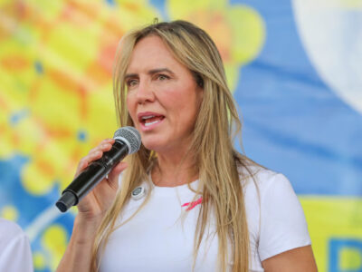 Celina Leão recebe alta e retoma agenda oficial no DF