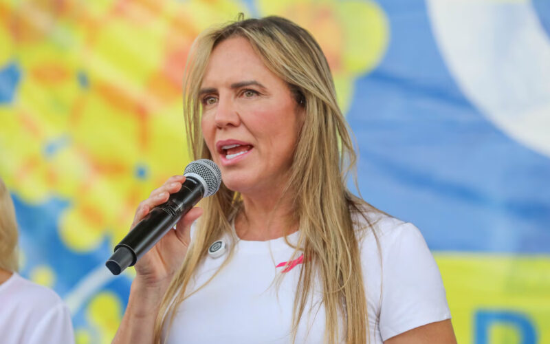 Celina Leão recebe alta e retoma agenda oficial no DF
