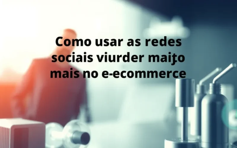 Como usar as redes sociais para vender muito mais no e-commerce