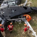 Colisão de helicópteros no Rio: voo visual e seis mortos