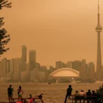 Fumaça de incêndios no Canadá cobre EUA e Nova York