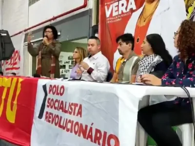 PSTU oficializa chapa Hertz Dias e Vera Lúcia para 2026