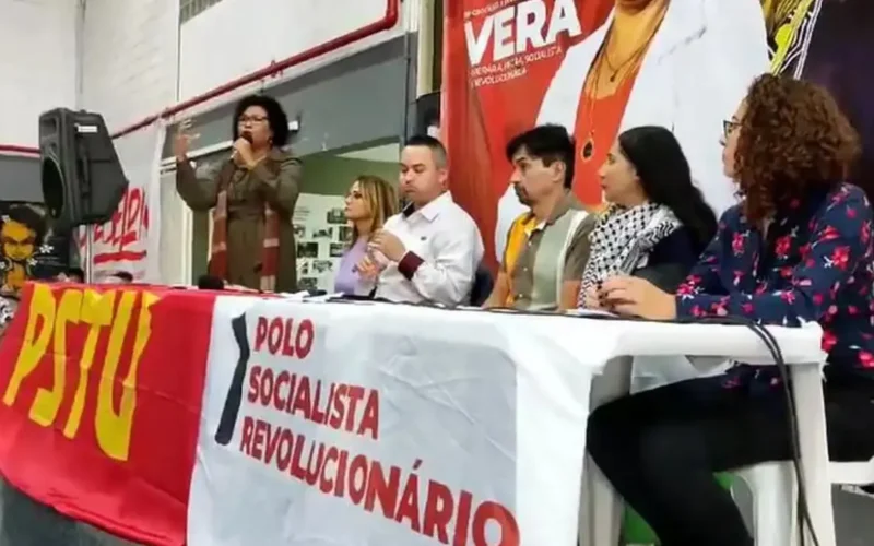 PSTU oficializa chapa Hertz Dias e Vera Lúcia para 2026